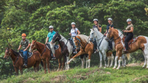 Horseback Riding Tour at Arenal Volcano with Hot Springs Access